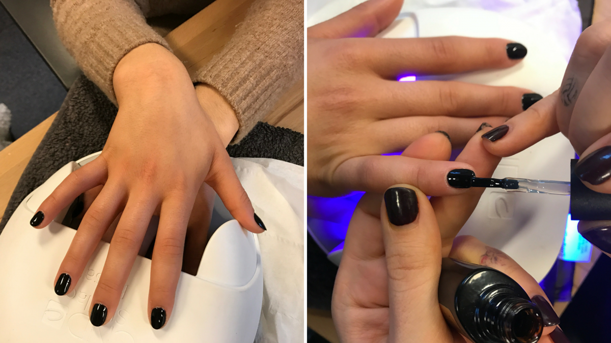 shellac UV manicure