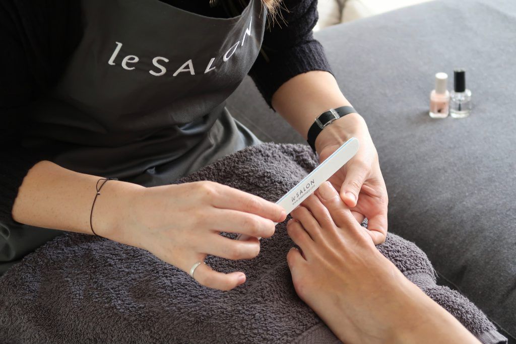 Classic Pedicure at home