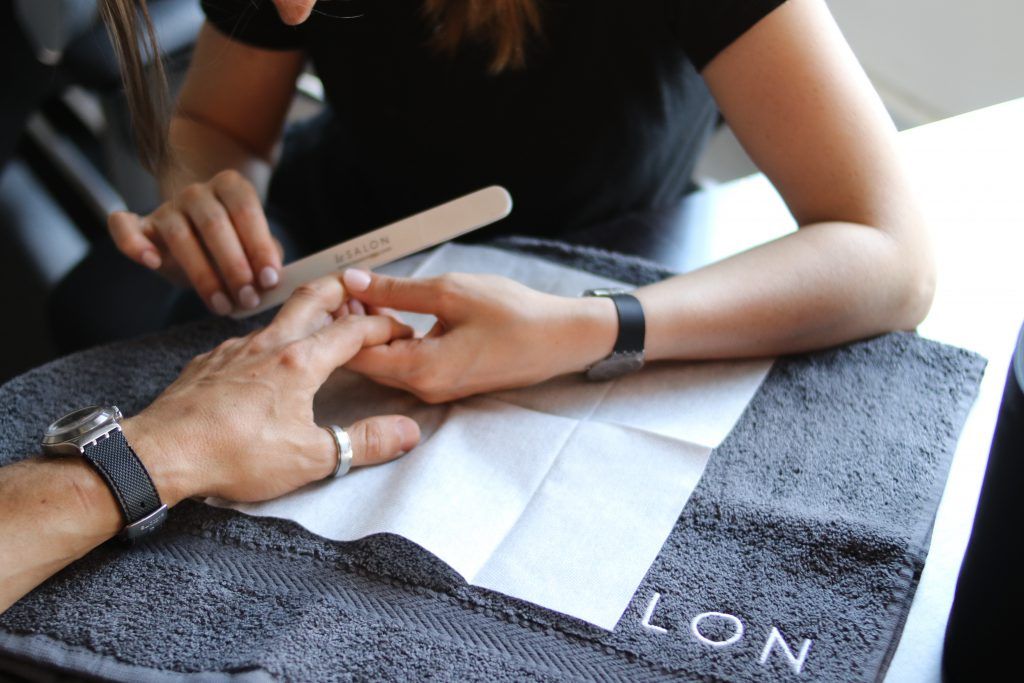 men's manicure mayfair