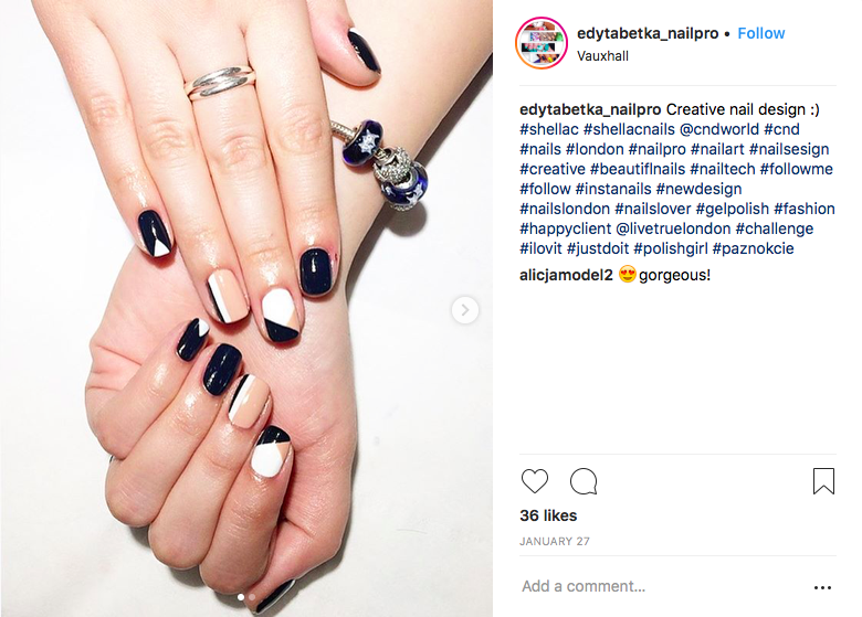 crazy nail design instagram